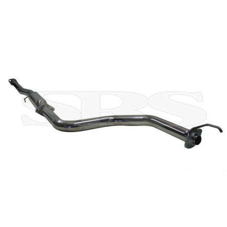 Silencieux section centrale Inox Long (Civic 95-01 2 3 4dr)