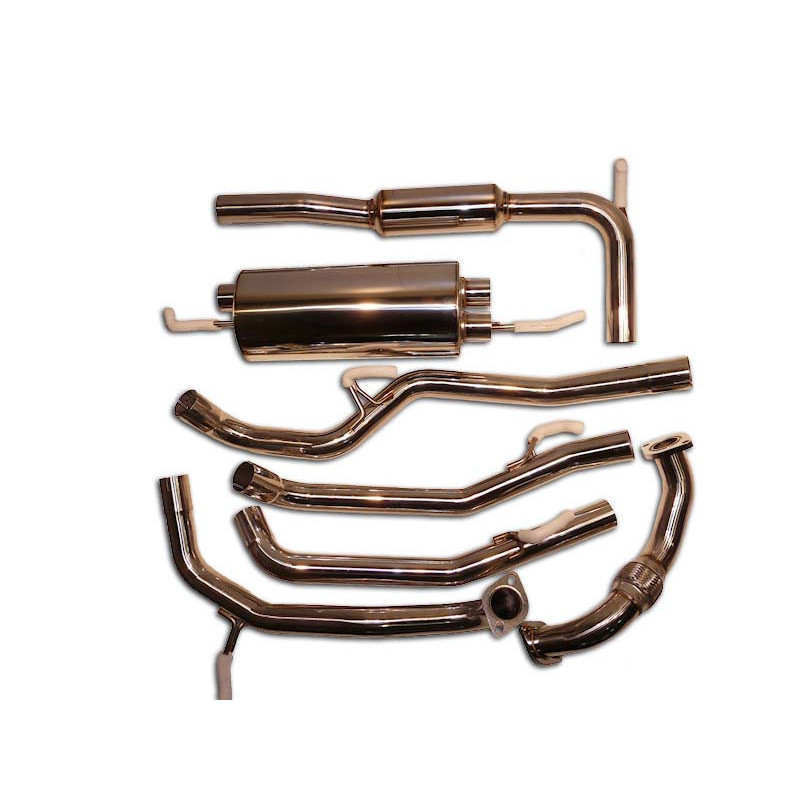 Demi-ligne catback Inox G600 (Civic 07-12 3 5dr 1.8i Type-S)
