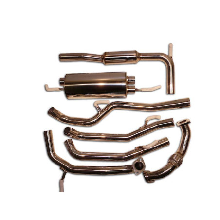 Demi-ligne catback Inox G600 (Civic 07-12 3 5dr 1.8i Type-S)