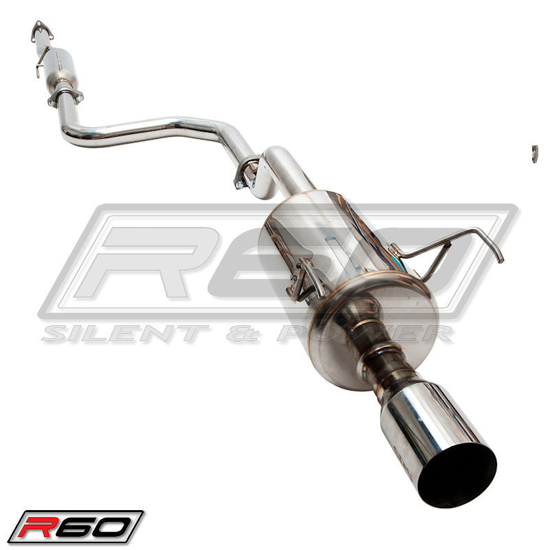 Demi-ligne catback TÜV R60 (Civic 91-01 2 4dr)