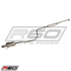 Demi-ligne catback TÜV R60 (Civic 91-01 2 4dr)