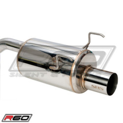 Demi-ligne catback TÜV R60 (Civic 91-96 3dr)