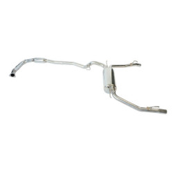 Demi-ligne catback TÜV R60 (Civic 07-12 3dr Type-R)