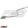 Demi-ligne catback TÜV R60 (Prelude 97-01)