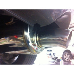 Demi-ligne catback Dolphin TÜV R70 (Civic EP3)