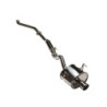Demi-ligne catback Inox G35 (Civic 01-05 3dr 1.4 1.6)