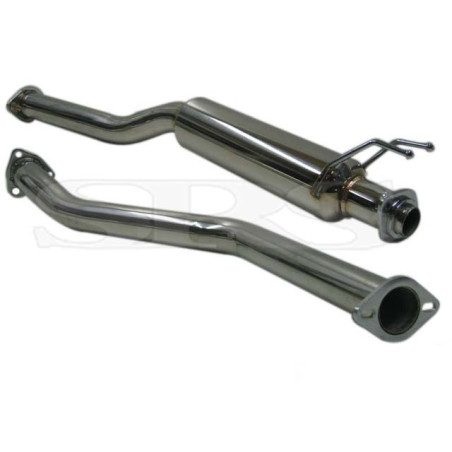 Silencieux section centrale Inox (Civic 01-05 2 4dr)