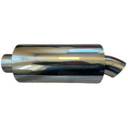 Universal Turndown Dolphin Silencieux d'échappement 2.5'