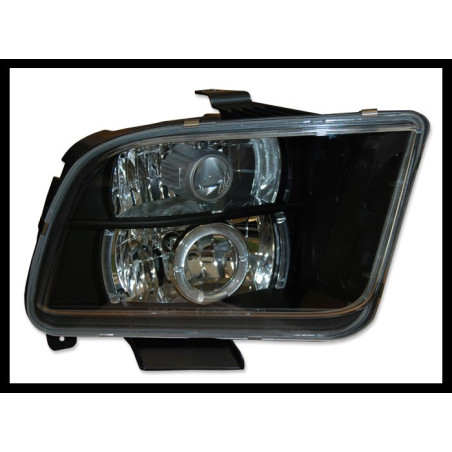 Phare Avant Yeux D'Ange Ford Mustang '05 Noir