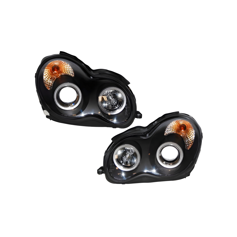 Phare Avant Mercedes W203 2001-2007 Noir