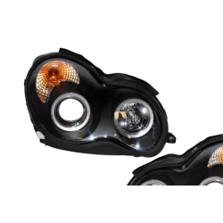 Phare Avant Mercedes W203 2001-2007 Noir
