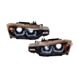 Phare Avant BMW F30 F31 Noir