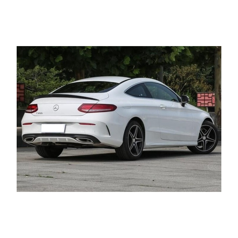 Aileron Mercedes W205 2014-2018 Coupe Look AMG Carbone