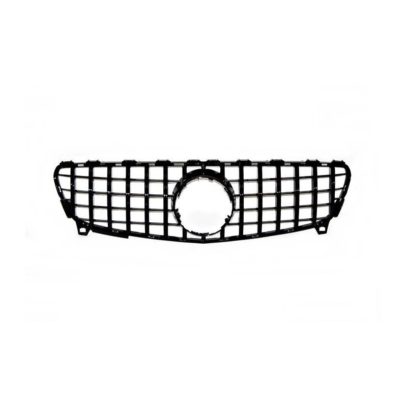 Calandre Mercedes W176 2016-2018 Look GT Noire brillante