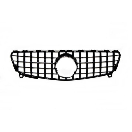 Calandre Mercedes W176 2016-2018 Look GT Noire brillante