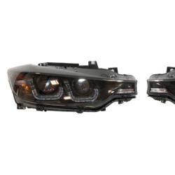 Phare Avant Yeux D'Ange BMW F30 F31 Black
