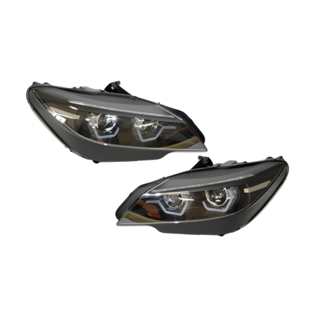Phare Avant BMW Z4 E89 09-13 Black Drl Xenon