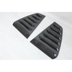 Couvrir les fenêtres Volkswagen Golf 7 7.5 5 Portes Look Carbone