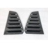 Couvrir les fenêtres Volkswagen Golf 7 7.5 5 Portes Look Carbone