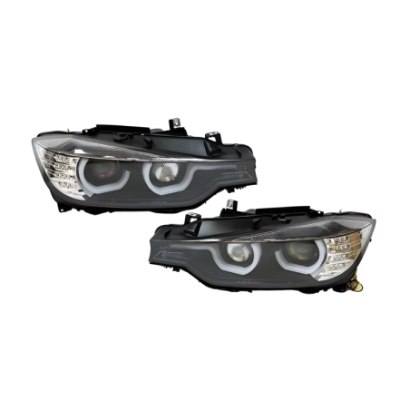 Phare Avant Lumière De Jour BMW F30 F31 12-15 Xenon DRL Noir