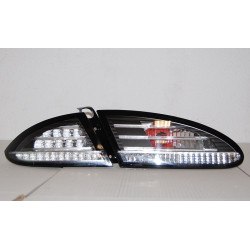 Feux Arrières Seat Leon '05-'08 Led Noir Intermittente