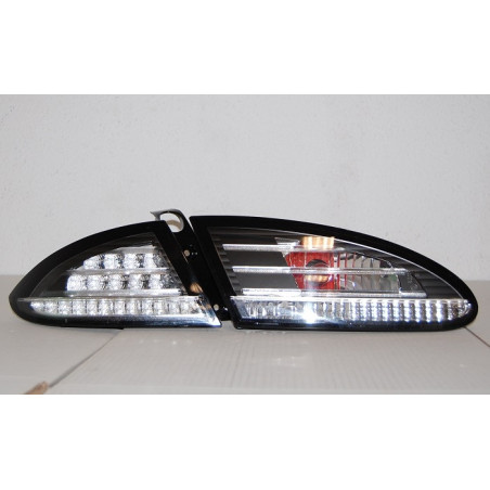 Feux Arrières Seat Leon '05-'08 Led Noir Intermittente