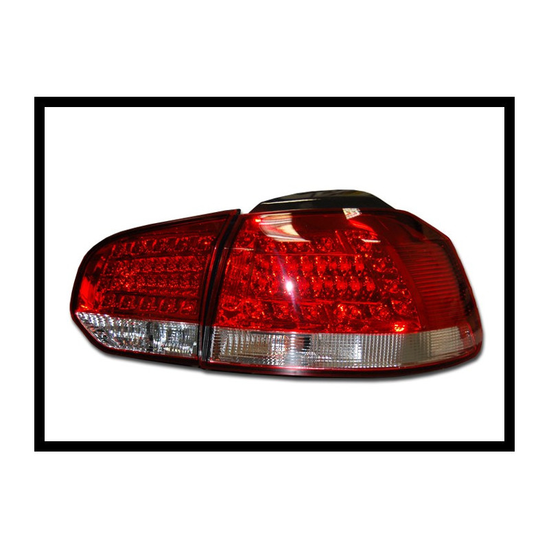 Feux Arrières Volkswagen Golf 6 Led Rouge