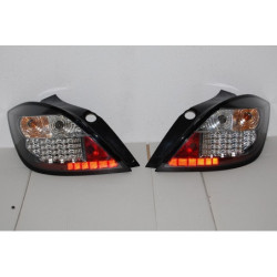 Feux Arrières Opel Astra H 5P 04-08 Led Noir