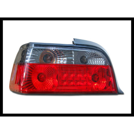 Feux Arrières BMW E36 2P. Rouge Fumé