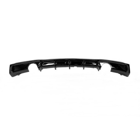 Diffuseur Arrière BMW F30 F31 Look M Performance 2 Sorties Noir brillant