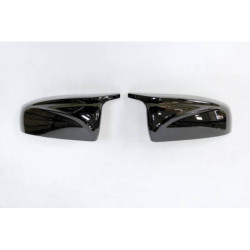Carcasse Rétroviseur Carbone BMW E70 E71 Look M4 Noir Brillant