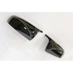 Carcasse Rétroviseur Carbone BMW E70 E71 Look M4 Noir Brillant