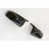 Carcasse Rétroviseur Carbone BMW E70 E71 Look M4 Noir Brillant