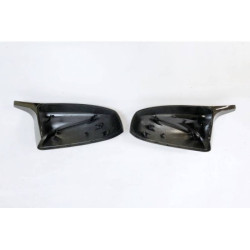 Carcasse Rétroviseur Carbone BMW E70 E71 Look M4 Noir Brillant