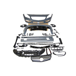 Kit De Carrosserie Mercedes W117 2013-2018 4P SW LCI Look AMG A45 II Calandre
