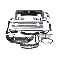 Kit De Carrosserie Mercedes W117 2013-2018 4P SW LCI Look AMG A45 II Calandre