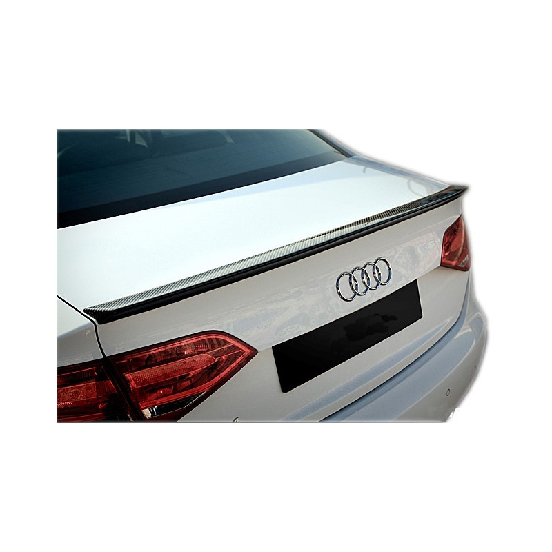 Aileron Audi A4 B8 2008-2015 Carbone