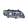 Set De Phares Avant Angel Eyes BMW X5 2001 Chromé