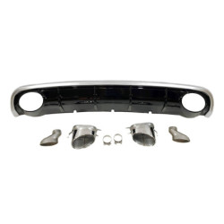 Diffuseur Arrière Audi A6 Sedan Avant C7 2011-2014 Look RS6 ABS