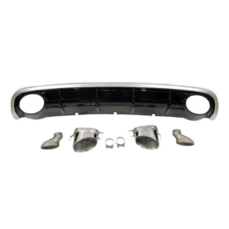 Diffuseur Arrière Audi A6 Sedan Avant C7 2011-2014 Look RS6 ABS