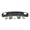 Diffuseur Arrière Audi A6 Sedan Avant C7 2011-2014 Look RS6 ABS