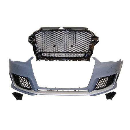Pare-Choc Avant Audi A3 2013-2015 4 Porte Cabriolet Look RS3