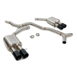 Echappement Audi S5 3.0 2011 S4 B8 Black Tips