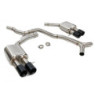 Echappement Audi S5 3.0 2011 S4 B8 Black Tips