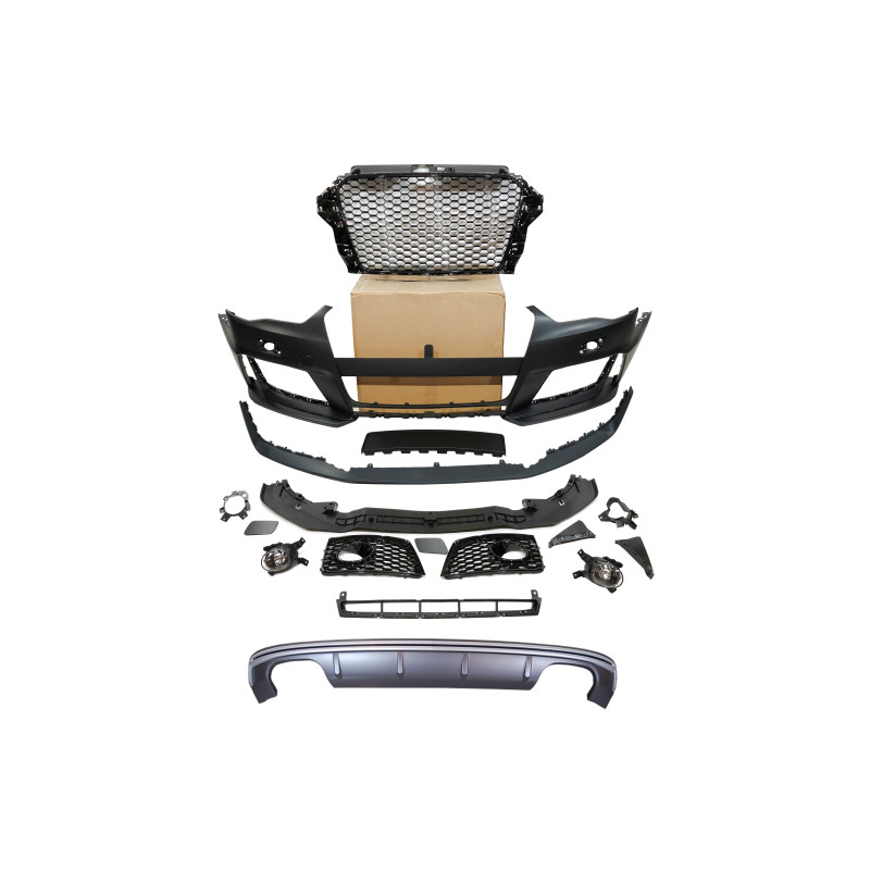 Kit De Carrosserie Audi A3 V8 13-15 Sportback Look RS3 II