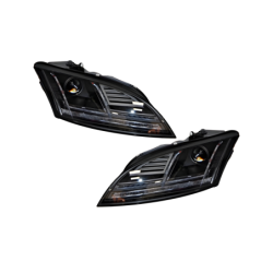 Phare Avant Lumière De Jour AUDI TT 10-15 Xenon DRL Noir