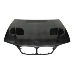 Capot Carbone BMW E46 '02-06 2P. Look M3 GTR C T