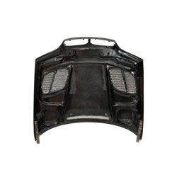 Capot Carbone BMW E46 '02-06 2P. Look M3 GTR C T