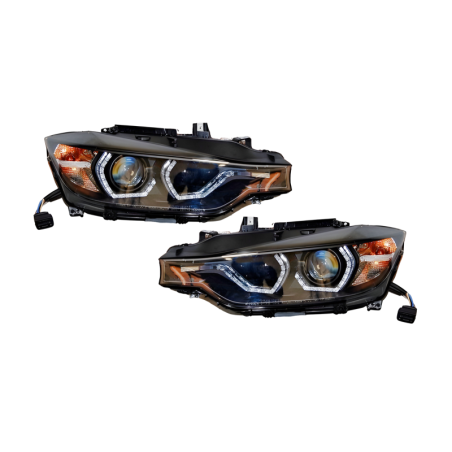 Phare Avant Lumière De Jour BMW F30 F31 Xenon DRL Noir