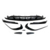 Déflecteur Avant Mercedes W176 16-18 Look AMG A45 Noir brillant